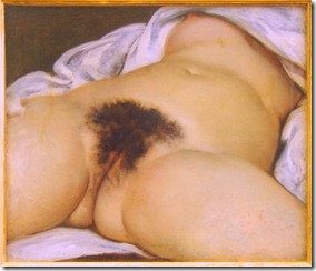 A origem do mundo - Gustav Courbet