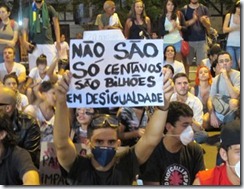 protesto 20 centavos